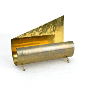 Bandeja de cartas Emil Funk KG 30s art forge Neuruppin Bauhaus bandeja de latón martillado Gildenhall Utensilo