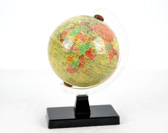 Räths Physical Globe Earth Globe Vintage Design Deco Decoration World 70s Plastic Bakelite Räthgloben DDR World Globe Brocante