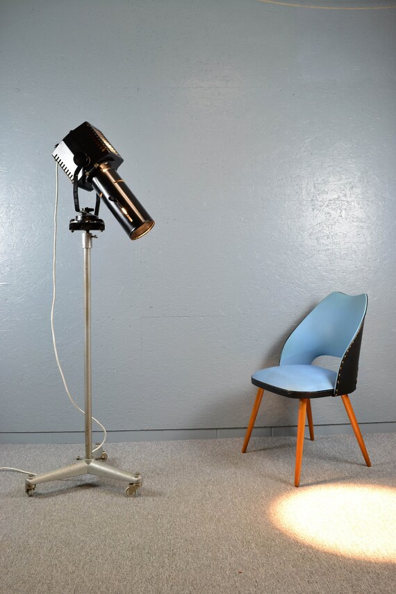 VEB NARVA Spotlight Lamp Floor Lamp Spotlight Lamp 80s Vintage
