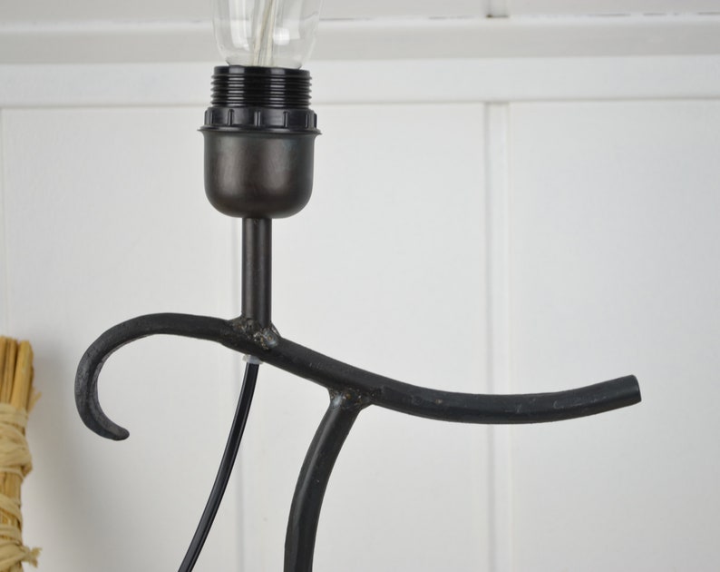 Table lamp T forged industrial design vintage lamp Table lamp lights industry forged factory Iron metal unique Eyecatcher Letter