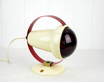 Wärmelampe Charlotte Perriand für Philips Infrarot Tischlampe Design Leuchte Lampe Schreibtisch 50er mid century Industrie