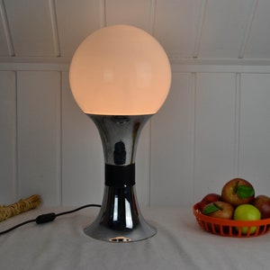 70s Space Age Table Lamp Lamp table Lights Design Brocante Chrome Table Lamp Office Desk Retro Modern Vintage