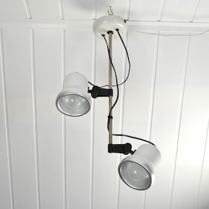 2 Spotlight Ceiling Light DDR 70s 80s Design Ceiling Lamp Light Vintage Lamp AKA Electric