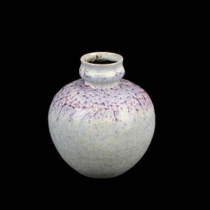 Studiokeramik Vase Handarbeit Keramik 50er 60er Töpferei Blumenvase Design pottery mid century Vintage Modern Retro
