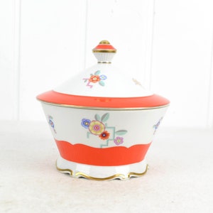 Art Deco porcelain box Arzberg 30s porcelain box storage brocante vintage bonboniere decoration