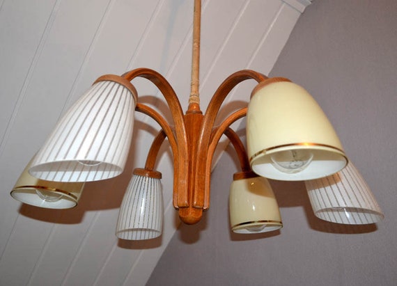 50 60 Bag Lamp Rockabilly Era Mid Century Lamp Lamp Light Etsy