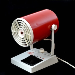 Table fan fan warm cold 80s USSR table fan design vintage modern retro