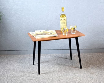 Side table flower bench 50s 60s mid century design rockabilly vintage flower table flower stool furniture brocante