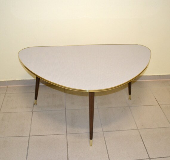 Kidney Table Ilse Furniture 50s 60s Rockabilly Design Coffee Vintage Wood Wooden Side Mid Century 1960 Occasional