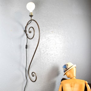 Wall lighting forged industrial design steel wall lamp lamp vintage lamp wall lamp snail rustic retro