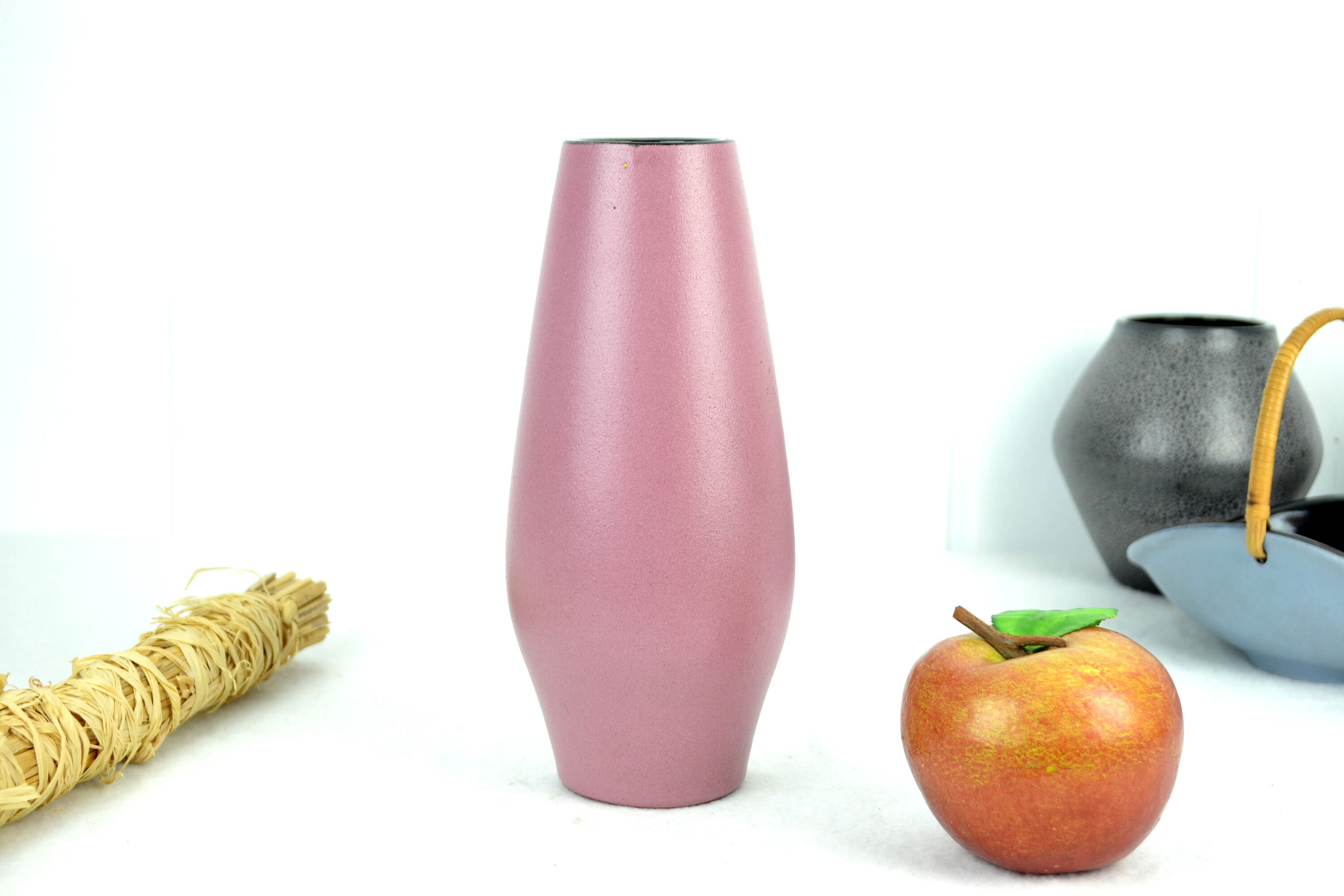 Töpferhof Römhild vase ceramic studio ceramics GDR vintage design pottery flower vase flowers 50s 60s mid century collector