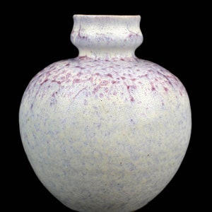 Studiokeramik Vase Handarbeit mit Bodenmarke Keramik 50er 60er Töpferei Blumenvase Design pottery mid century Vintage Modern Retro Bild 7