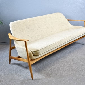 50er Design Sofa im Stile von IP Kofod Larsen Serie Elizabeth mid century Lounge Luxus Couch