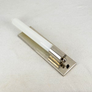 Art Deco wall light 20s 30s wall lamp chrome brass metal design light skyscraper lamp chrome-plated
