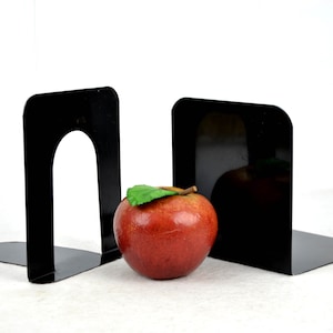 2 antique Maul bookends No. 900 & No. 905 around 1915 1920 20s Art Deco metal black vintage design