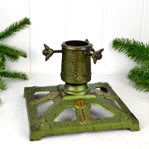 Christmas Tree Stand Cast Iron Art Nouveau 1900 1920 Christmas Christmas Tree Xmas Christmas Tree Stand Christmas Angel