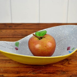 Ceramic bowl design 50s 60s bowl pottery mid century vintage Germany rockabilly ceramic bowl nut bowl fruit bowl serving bowl
