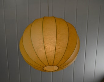 Cocoon ceiling lamp by Goldkant Leuchten ceiling lamp 50s 60s design lamp vintage bubble hanging lamp lamp Brocante