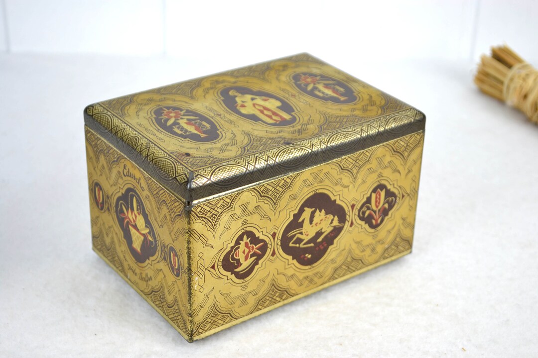 Eduscho Kaffeedose Eduard Schopf Bremen Kaffee Tee Kakao Etsy.de