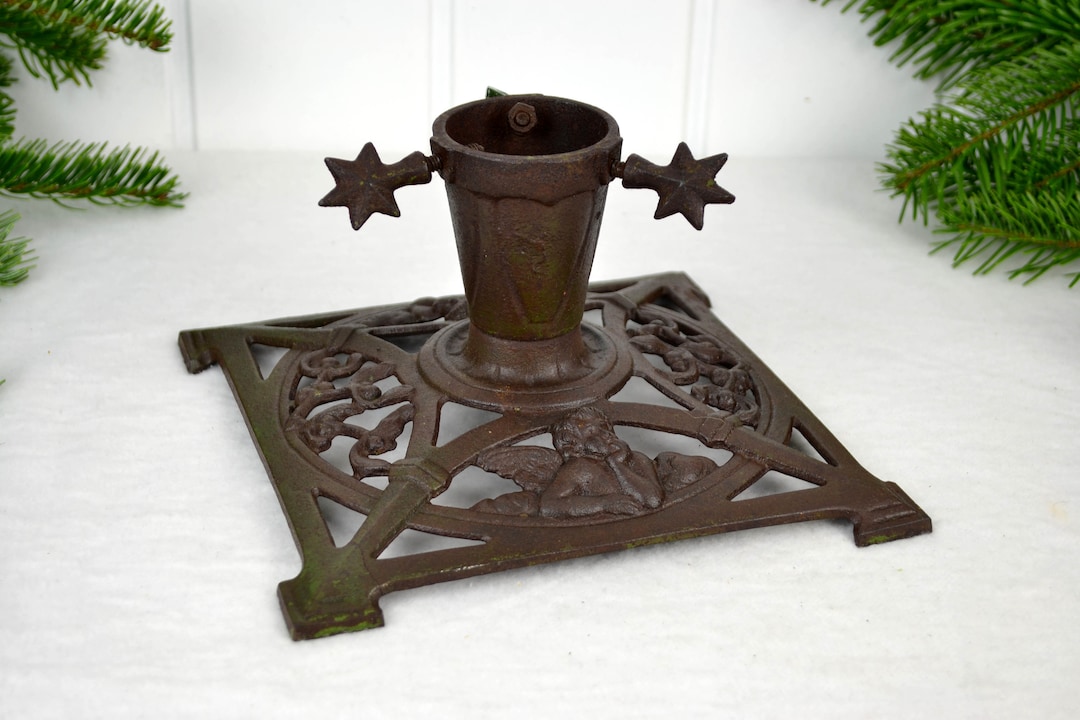 Christmas Tree Stand Cast Iron 20s 30s Christmas Christmas Etsy