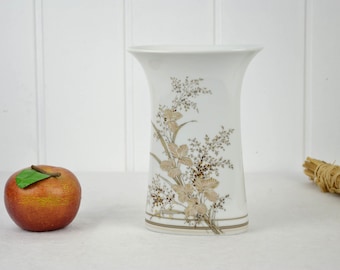 Vase AK Kaiser Atlantis Design K. Nossek Porzellan Porzellanvase Brocante Blumenvase Vintage Design Modern Retro Blumen
