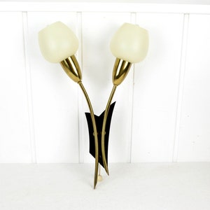Wall lamp 50s 60s mid century design wall lights lamp rockabilly bag lamp vintage lamp kidney table era
