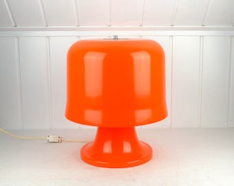1970年代ヴィンテージのキノコ型テーブルランプ、プラスチック製