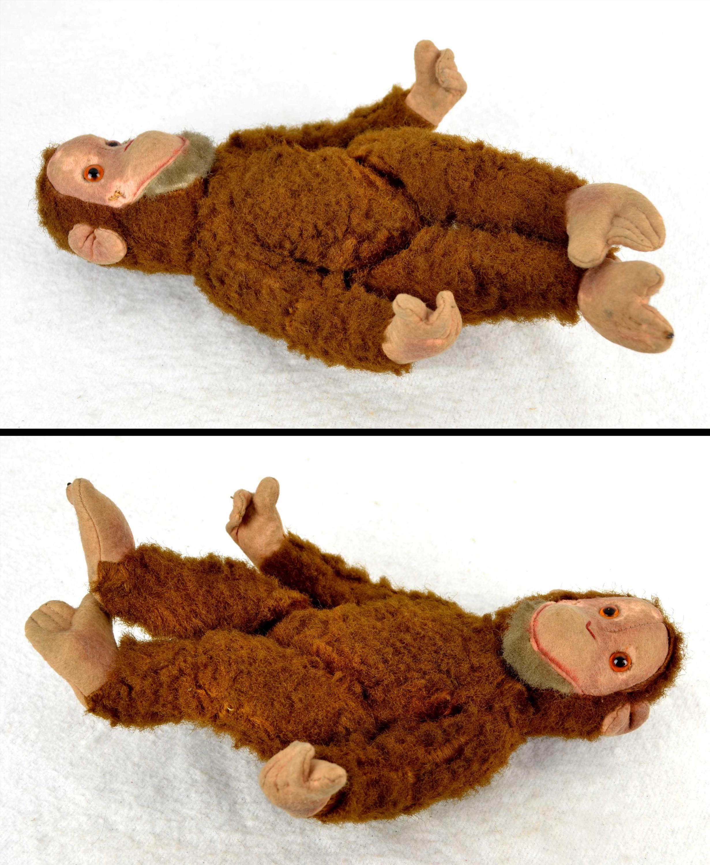 Crazy Pets Peluche Singe 22CM Poupée Jouet Vintage Jouets Doux