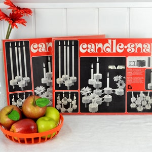 Candle Snap Candlestick Candlestick Candleholder Lüthi Design Blumenhalter chandelier candle holder Candlestick 60s 70s Space Retro Pop