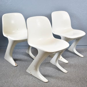 1 of 3 GDR Z-chair Ernst Moeckel Design Garden Chair Vintage VEB Garden Chair Variopur Kangaroo Retro Space Age Pop Art Pure Horn Classic