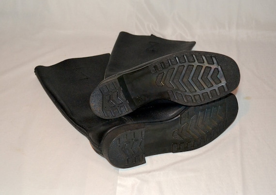 Armee Leder Vintage Military Ddr Leather Shoes Gr41 Schwarz Outdoor Black Army 70er Ungetragen Nva Lederstiefel Boots Neu Militär Stiefel TXPulwOZki