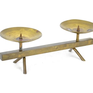 Brass candlestick design candlesticks candles vintage candlesticks 30s Art Deco handicrafts