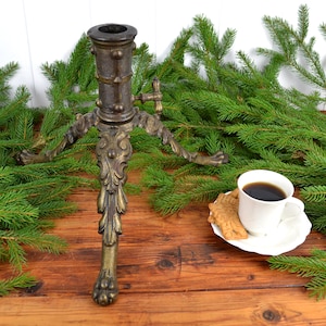 1800 Cast Iron Christmas tree stands Christmas tree Xmas Christmas tree stands Classicism Empire Christmas cast iron