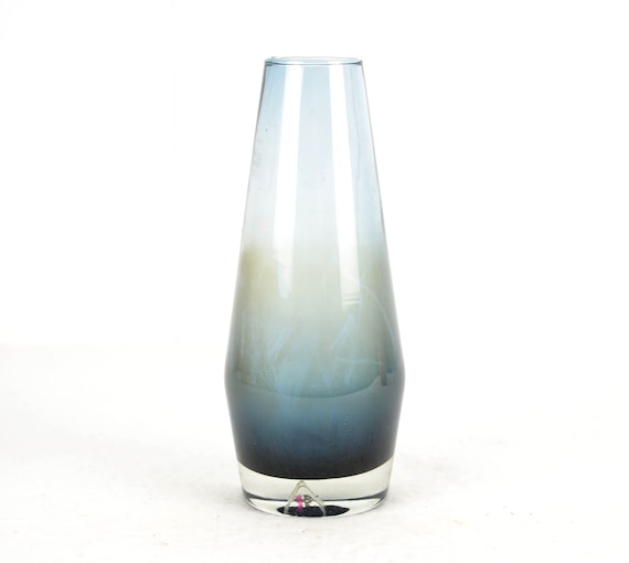 Vintage Glass Vase by Tamara Aladin for Riihimäen Lasi Oy