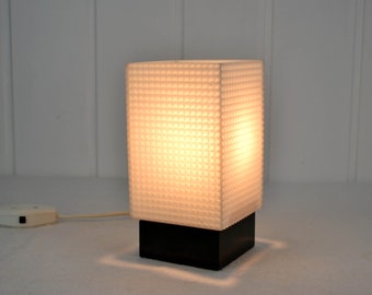 Catalin tafellamp DDR Ruhla taslamp lamp lamp zwart ontwerp midden eeuw tafellamp Rockabilly jaren '50 jaren '60 bedlampje