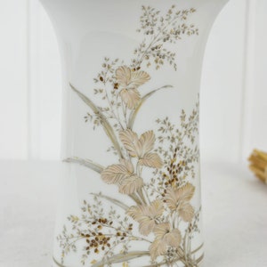 Vase AK Kaiser Atlantis Design K. Nossek Porzellan Porzellanvase Brocante Blumenvase Vintage Design Modern Retro Blumen Bild 7
