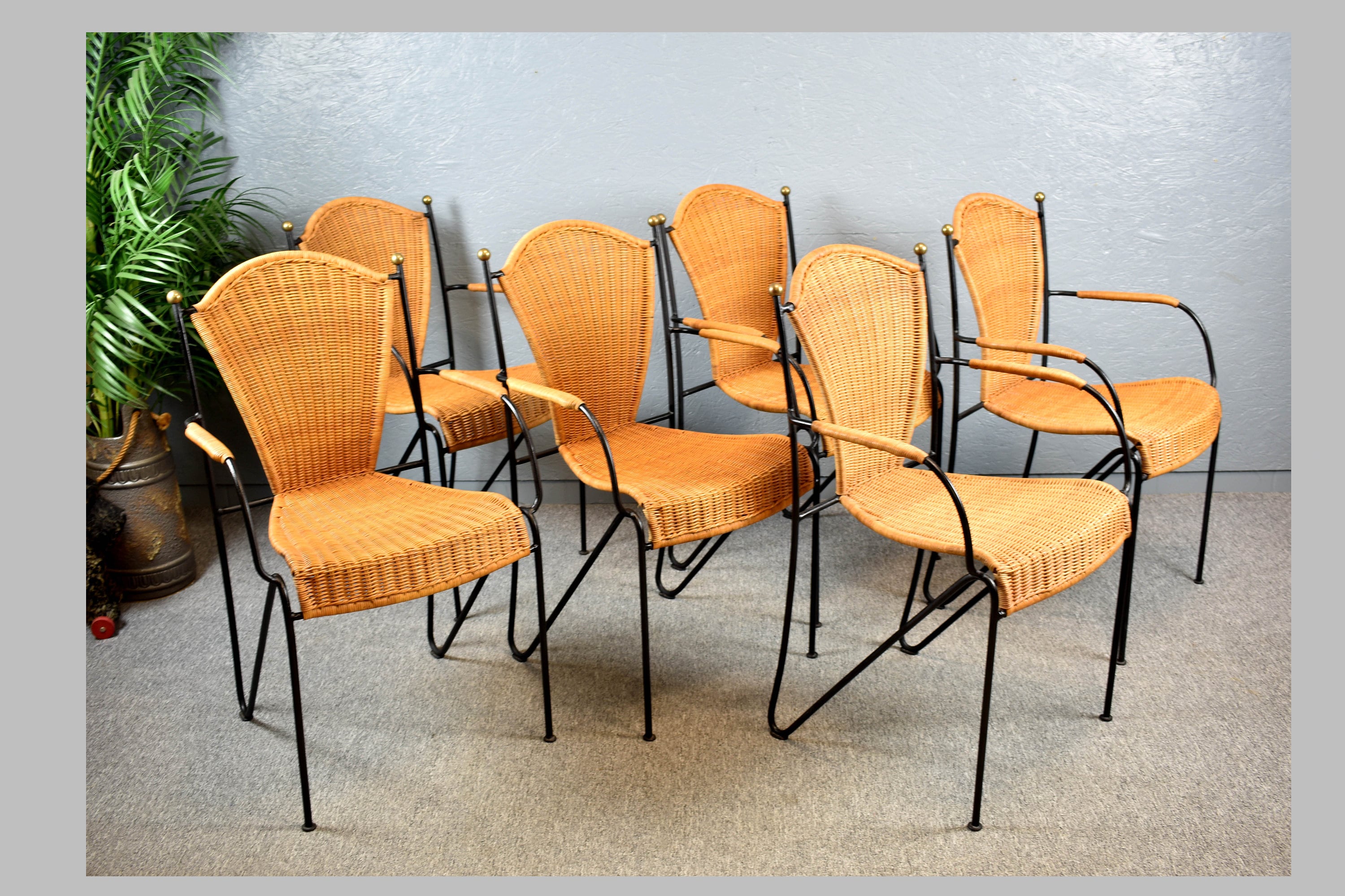 Russell Woodard Chairs 30's Fiberglass 50s Patio Furniture