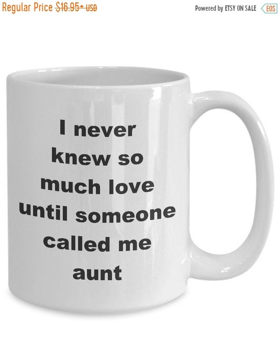 i love my aunt mug