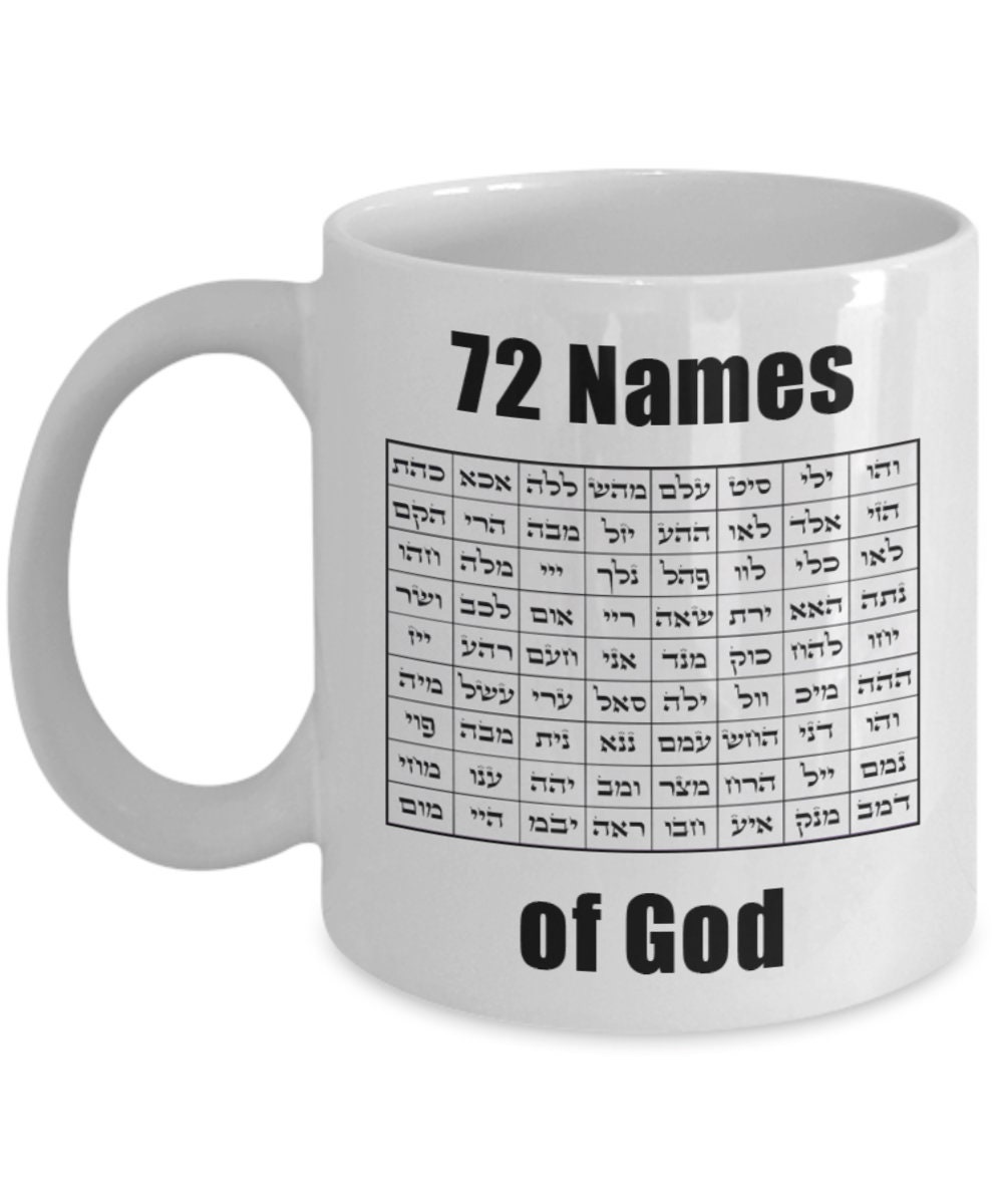 Free Shipping 72 Names Of God Names Of God Coffee Mug Etsy Canada Free shipping 72 names of god names of god coffee mug etsy canada