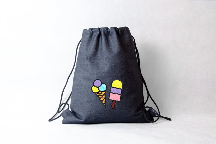 Backpack with embroideryassorted patterns Etsy