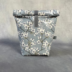 Bolsa de almuerzo, hule, Au Maison Amalie, azul polvoriento