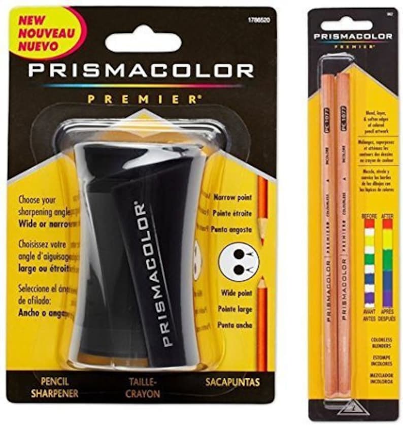 Prismacolor premium pencil sharpener and blender pencils Etsy