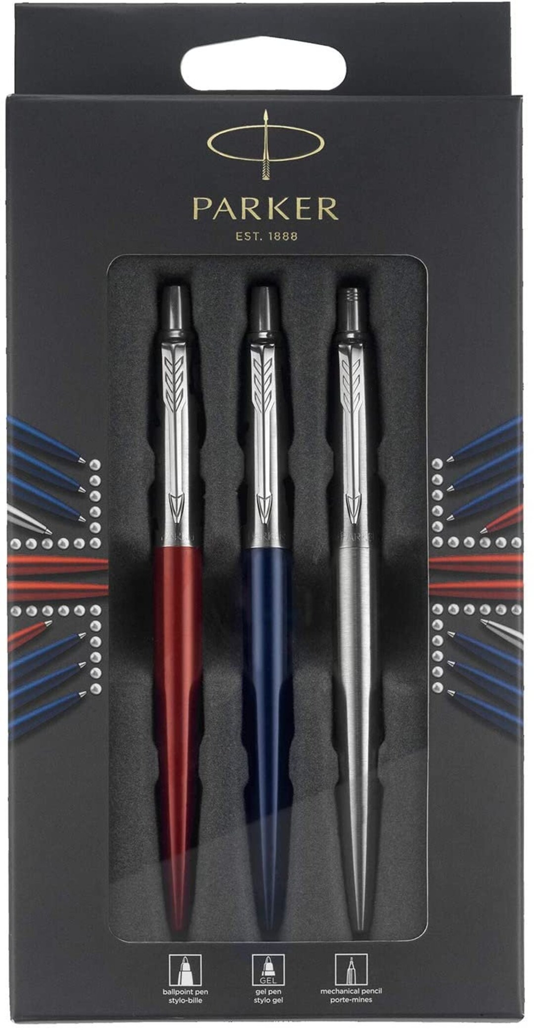 Parker Jotter London Trio Combo Pack Royal Blue Ballpoint Etsy