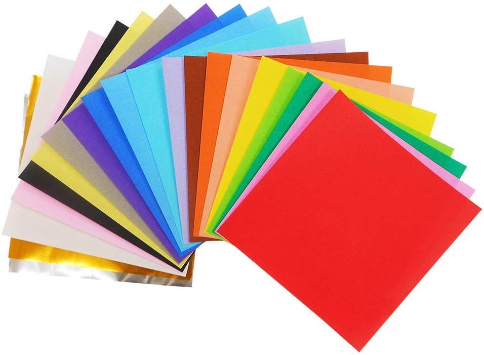 200s Japanese Origami Paper one Sided 6 Inch Square Etsy