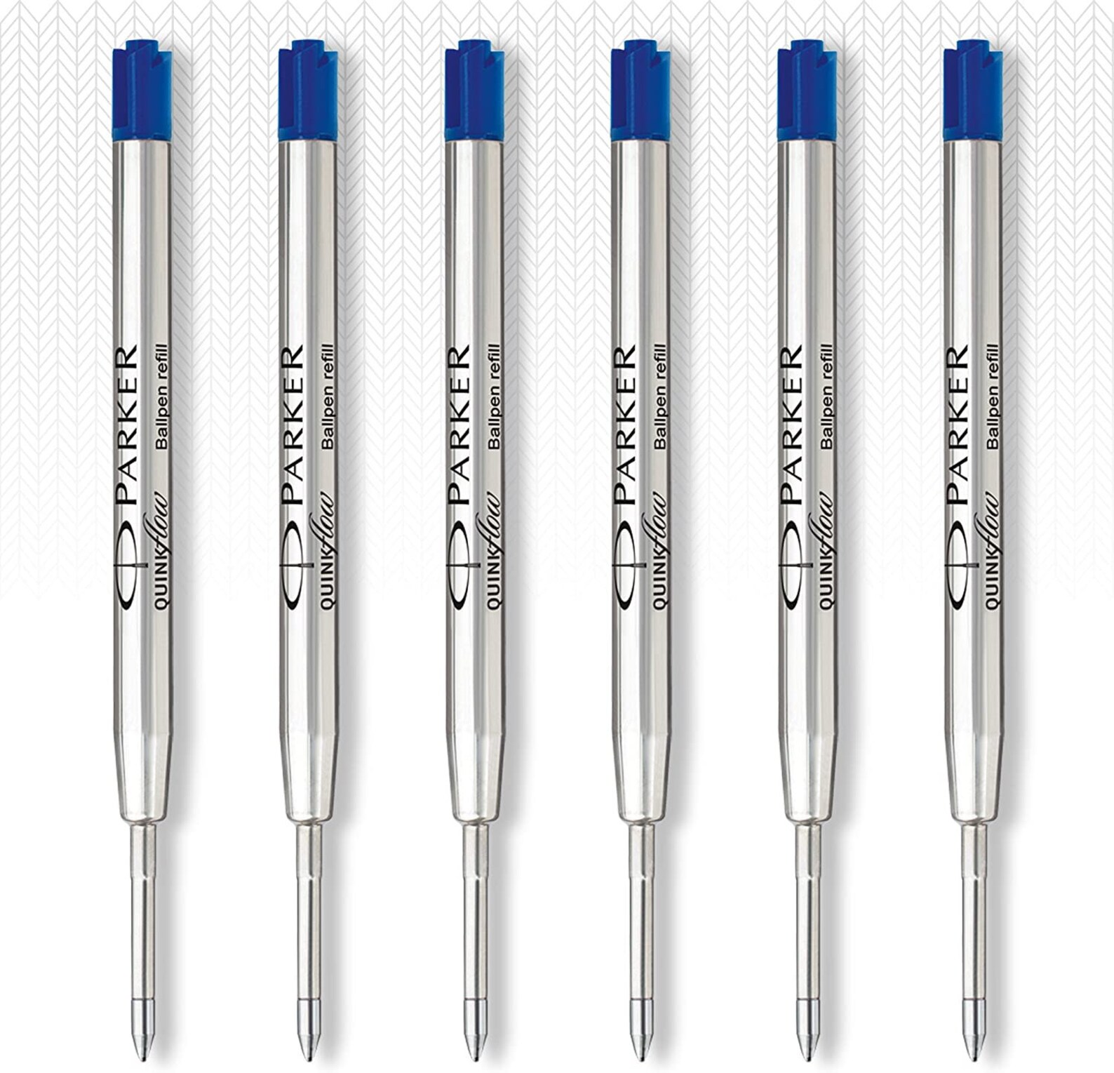 Parker Quinkflow Ballpoint Pen Ink Refills Medium Tip Blue Etsy
