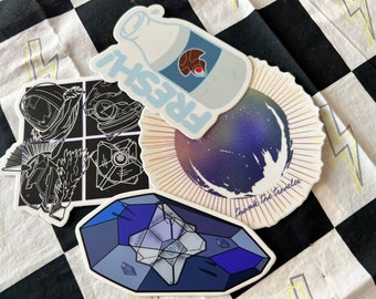 Destiny Inspired Stickers (4in)