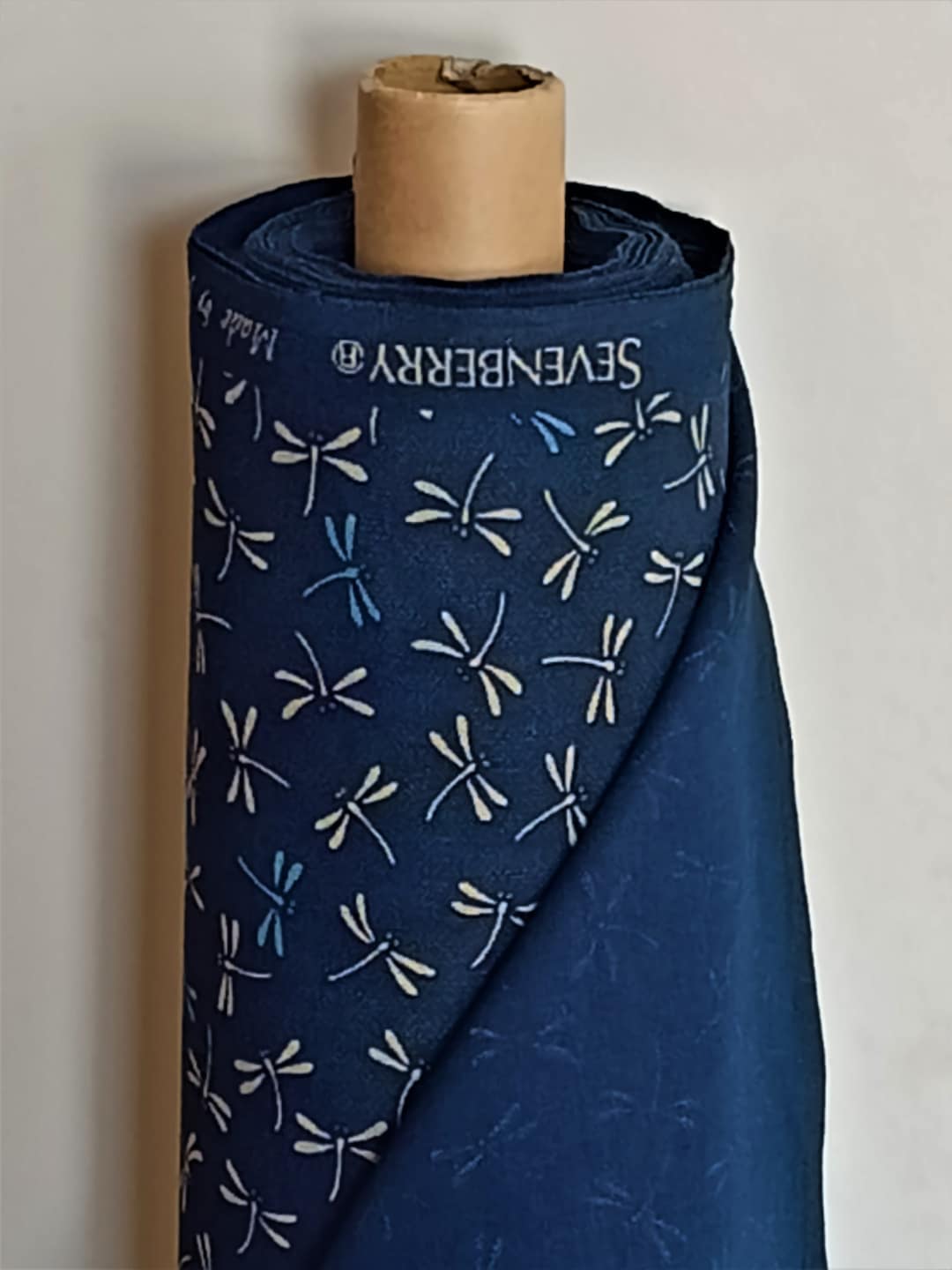 handgefärbte stoffe kaufen japan Japan stoff TONBO navy baumwolle japan sevenberry (19,40 EUR/m)