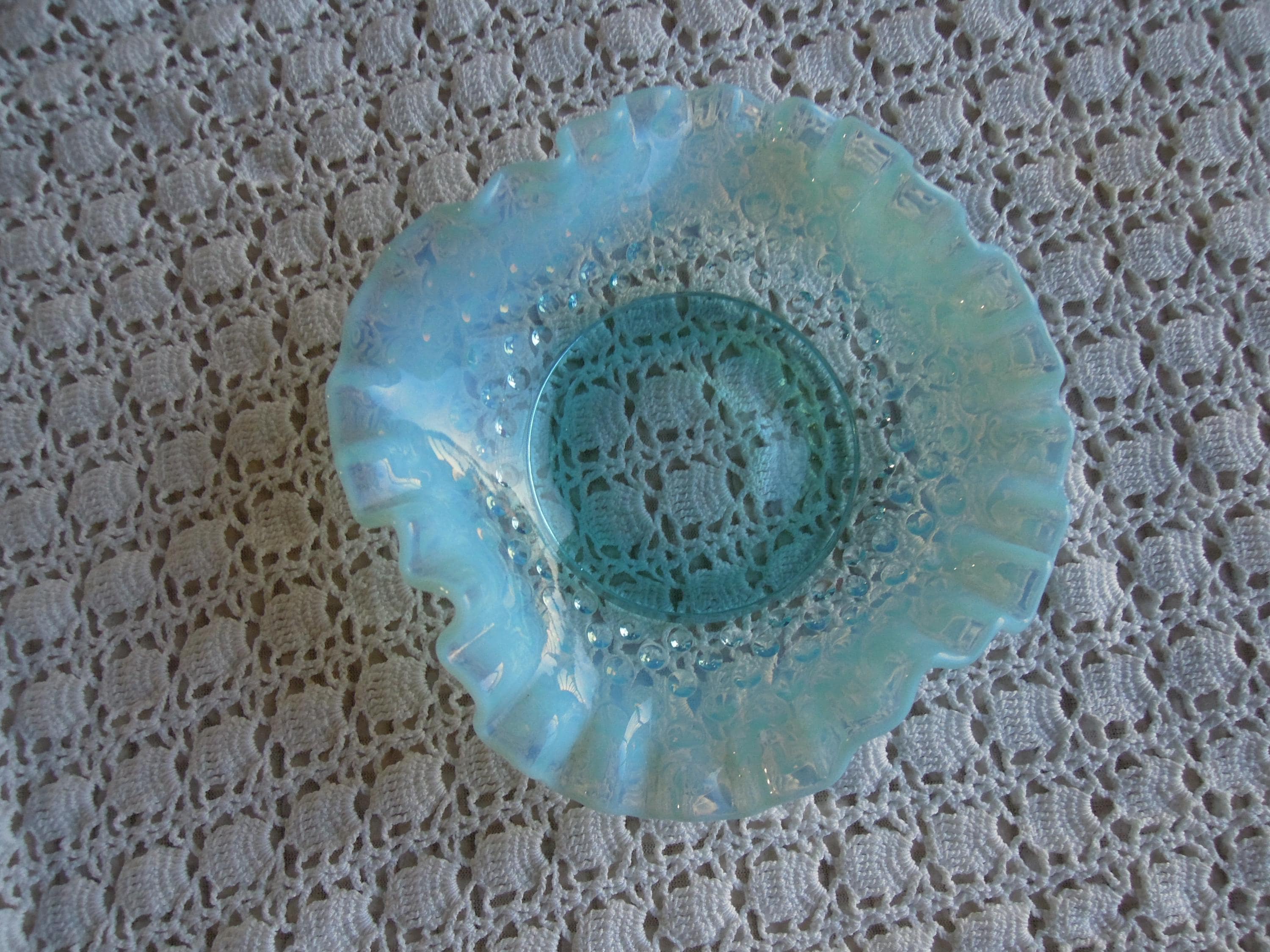 Fenton Blue Bowl - Etsy
