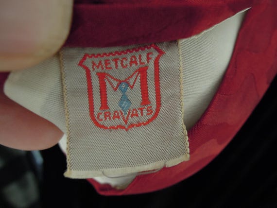 Vintage 1940s Rayon Swing Tie, Floral Design - image 5