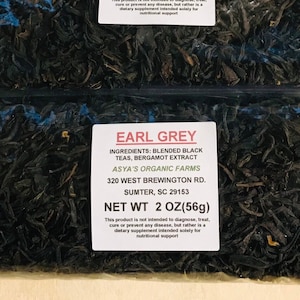 Organic Earl Grey Tea